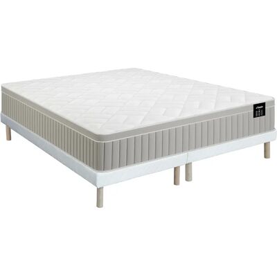 Unique Set 180 X 200 Cm Rete Letto Imbottita + Materasso In Memory Foam E Gel A 7 Zone Sp 22 Cm - Somira Di Ysmée Unique Set 180 X 200 Cm Rete Letto Imbottita + Materasso In Memory Foam E Gel A 7 Zone Sp 22 Cm - Somira Di Ysmée