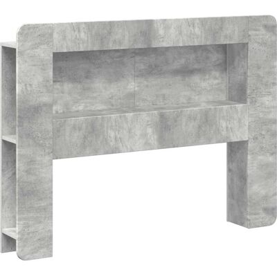 VIDAXL Testata Del Letto Grigio Cemento Legno Ingegnerizzato VIDAXL Testata Del Letto Grigio Cemento Legno Ingegnerizzato