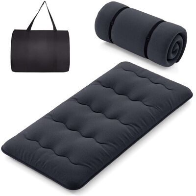 HELLOSHOP26 Materasso Futon Da Pavimento 10 X 90 X 200 Cm Comodo E Lavabile In Microfibra Nera 200017895 HELLOSHOP26 Materasso Futon Da Pavimento 10 X 90 X 200 Cm Comodo E Lavabile In Microfibra Nera 200017895