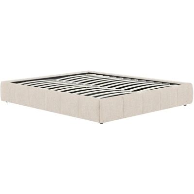 Unique Rete Contenitore 140 X 190 Cm In Tessuto Bouclette Beige - Nulox Di Ysmée Unique Rete Contenitore 140 X 190 Cm In Tessuto Bouclette Beige - Nulox Di Ysmée