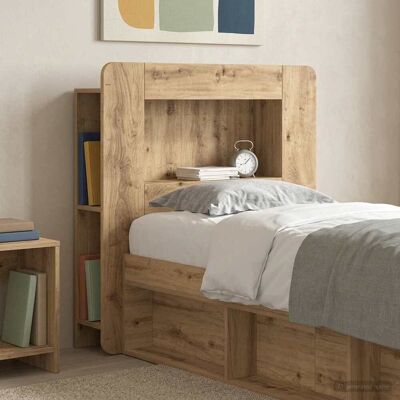 VIDAXL Testata Del Letto Rovere Artigianale 80 Cm Legno Ingegnerizzato VIDAXL Testata Del Letto Rovere Artigianale 80 Cm Legno Ingegnerizzato