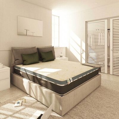 BALDIFLEX - Materasso Molle E Memory Foam 5 Cm Energy Singolo Misura 100x190 Cm BALDIFLEX - Materasso Molle E Memory Foam 5 Cm Energy Singolo Misura 100x190 Cm