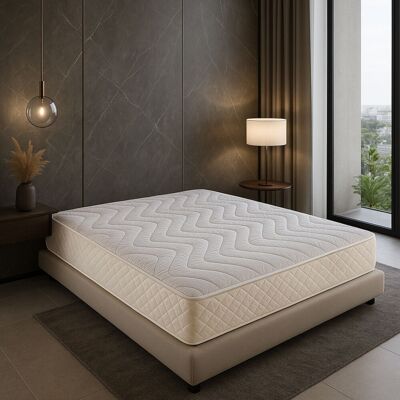 PROVENCE LITERIE Materasso In Memory Foam 55 Kg/m3 + Protezione 120x190 X 20 Cm Molto Rigido - 5 Zone Di Comfort - Nucleo Aertech+ 35 Kg/m3 Hr Alta Densitã - Ipoallergenico PROVENCE LITERIE Materasso In Memory Foam 55 Kg/m3 + Protezione 120x190 X 20 Cm Molto Rigido - 5 Zone Di Comfort - Nucleo Aertech+ 35 Kg/m3 Hr Alta Densitã - Ipoallergenico