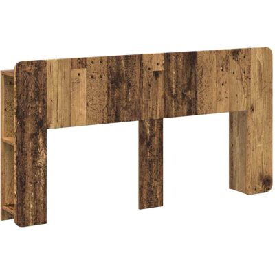VIDAXL Testata Del Letto Legno Antico Legno Ingegnerizzato VIDAXL Testata Del Letto Legno Antico Legno Ingegnerizzato