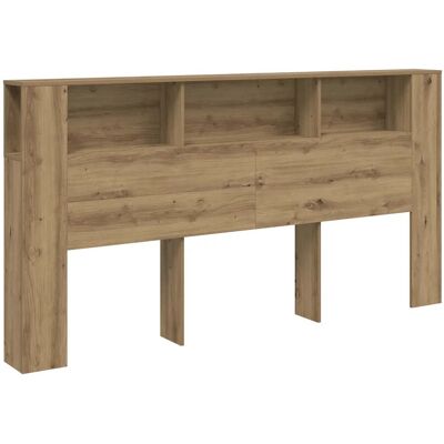HELLOSHOP26 Armadio Per Testata Letto Contemporaneo Con Portaoggetti 200 X 18,5 X 102,5 Cm In Legno Multistrato Rovere Artigianale 020050975 HELLOSHOP26 Armadio Per Testata Letto Contemporaneo Con Portaoggetti 200 X 18,5 X 102,5 Cm In Legno Multistrato Rovere Artigianale 020050975