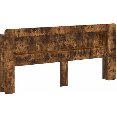 VIDAXL Testata Del Letto Rovere Fumo Legno Ingegnerizzato VIDAXL Testata Del Letto Rovere Fumo Legno Ingegnerizzato