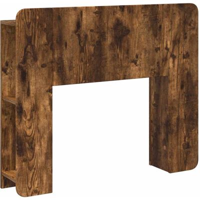 VIDAXL Testata Del Letto Rovere Fumo Legno Ingegnerizzato VIDAXL Testata Del Letto Rovere Fumo Legno Ingegnerizzato