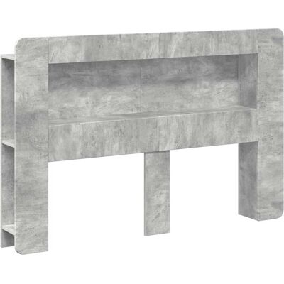VIDAXL Testata Del Letto Grigio Cemento Legno Ingegnerizzato VIDAXL Testata Del Letto Grigio Cemento Legno Ingegnerizzato