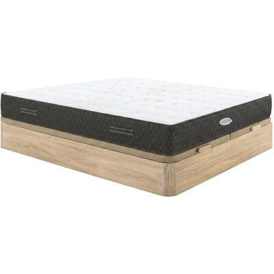 Unique Set 180 X 200 Cm Rete Contenitore Naturale Chiaro + Materasso Molle Insacchettate E Fibre Di Kapok Sp.31cm - Sorema Di Naturea Unique Set 180 X 200 Cm Rete Contenitore Naturale Chiaro + Materasso Molle Insacchettate E Fibre Di Kapok Sp.31cm - Sorema Di Naturea