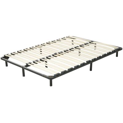 Sommier Beliani - Telaio a Lame in Acciaio per Letto Doppio - Solido & Duraturo Sommier Beliani - Telaio a Lame in Acciaio per Letto Doppio - Solido & Duraturo