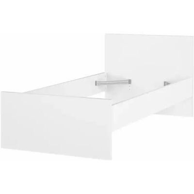 OEM Giroletto Singolo "naia" Bianco Lucido 90x190 Cm OEM Giroletto Singolo "naia" Bianco Lucido 90x190 Cm