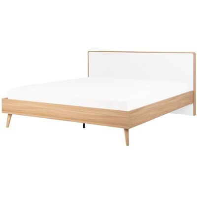 Rete letto Beliani SERRIS - Design scandinavo - 180x200cm - Bianco Rete letto Beliani SERRIS - Design scandinavo - 180x200cm - Bianco