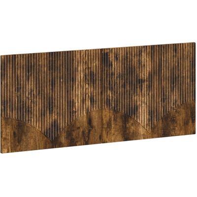VIDAXL Testiera Da Muro Hoorn Rovere Fumo Legno Ingegnerizzato VIDAXL Testiera Da Muro Hoorn Rovere Fumo Legno Ingegnerizzato