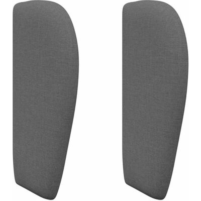 VIDAXL Orecchia Della Testata Grigio Sfumato 40 X 23 X 6 Cm Tessuto VIDAXL Orecchia Della Testata Grigio Sfumato 40 X 23 X 6 Cm Tessuto