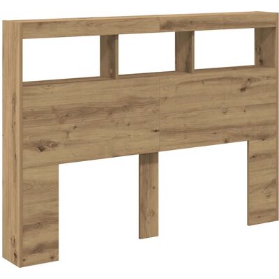 HELLOSHOP26 Armadio Testata Letto Moderno Con Led 140 X 17 X 102 Cm Pratico Spazio Di Archiviazione Stile Contemporaneo In Legno Multistrato Rovere Artigianale 020051945 HELLOSHOP26 Armadio Testata Letto Moderno Con Led 140 X 17 X 102 Cm Pratico Spazio Di Archiviazione Stile Contemporaneo In Legno Multistrato Rovere Artigianale 020051945