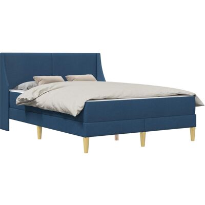 VIDAXL Struttura Letto Con Materasso Con Testiera Poliestere VIDAXL Struttura Letto Con Materasso Con Testiera Poliestere