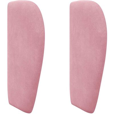 VIDAXL Orecchia Della Testata Rosa Velluto VIDAXL Orecchia Della Testata Rosa Velluto