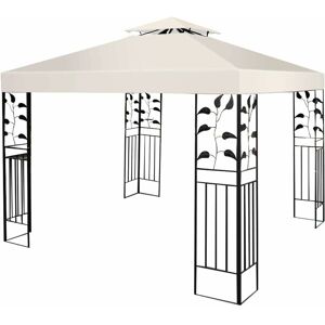 COSTWAY Toile De Toit De Rechange En Polyester Impérméable De Jardin Pour Pavillon Tonnelle Tente, 3 X 3 M (beige) - COSTWAY Toile De Toit De Rechange En Polyester Impérméable De Jardin Pour Pavillon Tonnelle Tente, 3 X 3 M (beige) -