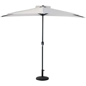 GARDENIA Ombrellone Da Balcone Brooklin Ø 2,7 Mt, Telo In Poliestere 180 Gr, Colore Ecrù GARDENIA Ombrellone Da Balcone Brooklin Ø 2,7 Mt, Telo In Poliestere 180 Gr, Colore Ecrù