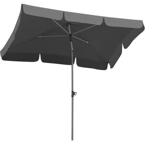 Schneider Ombrellone Locarno 718-15, Antracite, 180 X 120 Cm Ø, Rettangolare Schneider Ombrellone Locarno 718-15, Antracite, 180 X 120 Cm Ø, Rettangolare