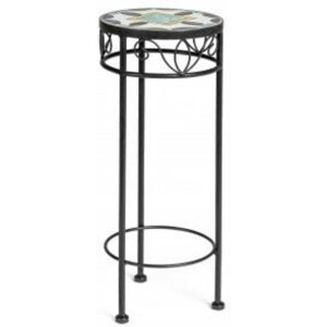 BIZZOTTO Tavolino Porta Vaso Rotondo Positano Piccolo Arredo Giardino Esterno BIZZOTTO Tavolino Porta Vaso Rotondo Positano Piccolo Arredo Giardino Esterno