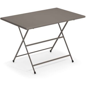 EMU - Arc En Ciel Tavolo Rettangolare Pieghevole 110x70 Sabbia Ral7006 EMU - Arc En Ciel Tavolo Rettangolare Pieghevole 110x70 Sabbia Ral7006