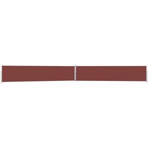 Tenda Laterale Retrattile vidaXL 170x1200 cm Marrone - Tenda laterale Tenda Laterale Retrattile vidaXL 170x1200 cm Marrone - Tenda laterale