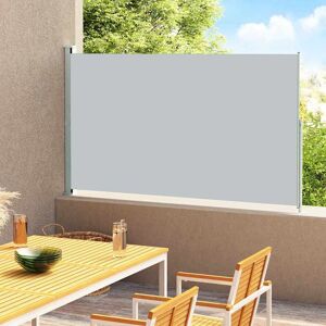 Tenda laterale retrattile per patio vidaXL - 200x300 cm - Grigia - Ombra Tenda laterale retrattile per patio vidaXL - 200x300 cm - Grigia - Ombra