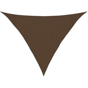VIDAXL Vela Parasole 160 G/m² Marrone 3x3x4,2 M In Hdpe VIDAXL Vela Parasole 160 G/m² Marrone 3x3x4,2 M In Hdpe