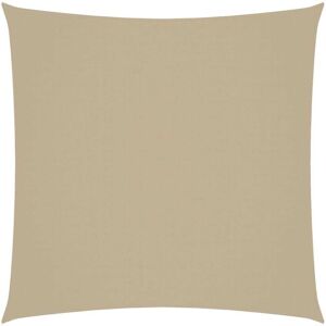 VIDAXL Parasole A Vela In Tela Oxford Quadrato 3,6x3,6 M Beige - VIDAXL Parasole A Vela In Tela Oxford Quadrato 3,6x3,6 M Beige -
