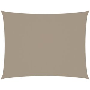 vidaXL Tenda da sole Oxford Tessuto Rettangolare 2,5x3,5 m Taupe - Tenda da sole vidaXL Tenda da sole Oxford Tessuto Rettangolare 2,5x3,5 m Taupe - Tenda da sole