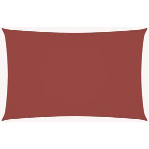 VIDAXL Parasole A Vela Oxford Rettangolare 5x7 M Terracotta VIDAXL Parasole A Vela Oxford Rettangolare 5x7 M Terracotta