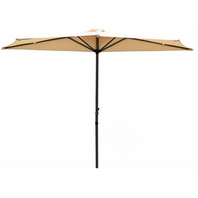 Bauer Ombrellone A Parete 1/2 Tondo Ø 270 Cm Struttura In Alluminio Da Giardino Per Arredo Esterno Bauer Ombrellone A Parete 1/2 Tondo Ø 270 Cm Struttura In Alluminio Da Giardino Per Arredo Esterno