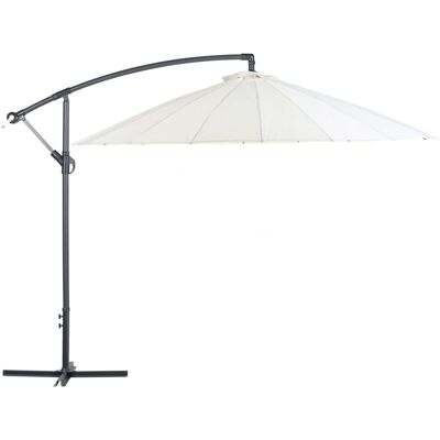 Parasole da Giardino Beige 2,68m Resistente ai UV Moderno Parasole da Giardino Beige 2,68m Resistente ai UV Moderno