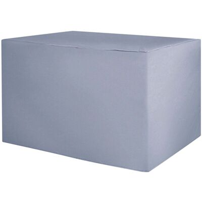 Copribara da Giardino Beliani Grigia PVC Polyester 200 x 185 x 75 cm Copribara da Giardino Beliani Grigia PVC Polyester 200 x 185 x 75 cm