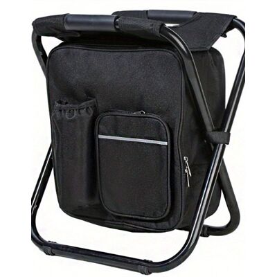 OEM Sgabello Da Campeggio Con Borsa, Pieghevole, Portatile, Leggero E Robusto, Facile Da Trasportare, In Poliestere, 43 X 35 X 29 Cm, Nero OEM Sgabello Da Campeggio Con Borsa, Pieghevole, Portatile, Leggero E Robusto, Facile Da Trasportare, In Poliestere, 43 X 35 X 29 Cm, Nero