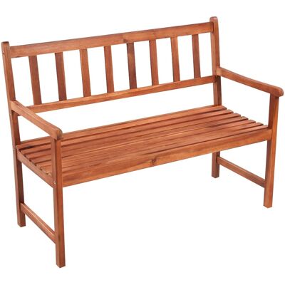 HELLOSHOP26 Panchina Da Giardino Arredo Esterno Per Patio Terrazzo Con Cuscino 120 Cm Legno Massello Di Acacia 020011363 HELLOSHOP26 Panchina Da Giardino Arredo Esterno Per Patio Terrazzo Con Cuscino 120 Cm Legno Massello Di Acacia 020011363