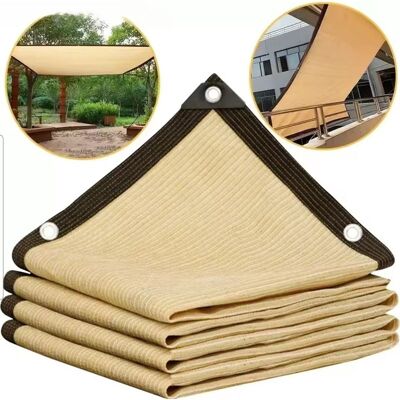 SANS MARQUE Rete Ombreggiante Beige (2 X 3 M), Protezione Uv, Riparo Da Giardino, Parasole Da Esterno, Rete, Parasole In Hdpe, Mobili Da Giardino SANS MARQUE Rete Ombreggiante Beige (2 X 3 M), Protezione Uv, Riparo Da Giardino, Parasole Da Esterno, Rete, Parasole In Hdpe, Mobili Da Giardino