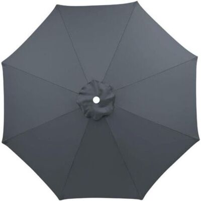 ABYSSE Telo Di Ricambio Per Ombrellone A Braccio Laterale Da 3 M, 6/8 Stecche, Per Giardino, Spiaggia, Protezione Uv, Grigio, 8 Stecche ABYSSE Telo Di Ricambio Per Ombrellone A Braccio Laterale Da 3 M, 6/8 Stecche, Per Giardino, Spiaggia, Protezione Uv, Grigio, 8 Stecche