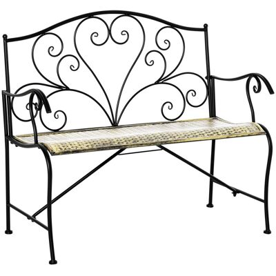 EASY COMFORT Mobili Da Giardino Easycomfort Garden Bench Carico Max 220kg 100x50x88cm EASY COMFORT Mobili Da Giardino Easycomfort Garden Bench Carico Max 220kg 100x50x88cm