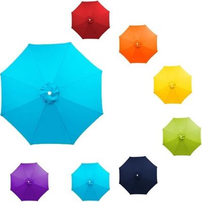 SANS MARQUE Umbrella Cloth Replacement Covers For Parasol, 6 Ribs 8ribs Market Patio Canopy Cover, 7ft 9ft 10ft Outdoor Table Canopy(red,8ft 6ribs)(sky Blue,10ft 8ribs) SANS MARQUE Umbrella Cloth Replacement Covers For Parasol, 6 Ribs 8ribs Market Patio Canopy Cover, 7ft 9ft 10ft Outdoor Table Canopy(red,8ft 6ribs)(sky Blue,10ft 8ribs)