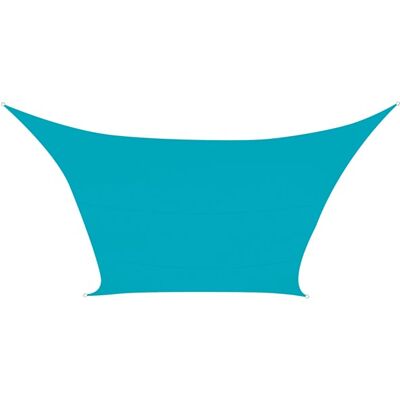 Perel - Vela Ombra - Quadrata - 3,6 X 3,6 M - Colore: Blu Cielo Perel - Vela Ombra - Quadrata - 3,6 X 3,6 M - Colore: Blu Cielo