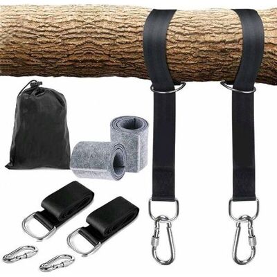 SANS MARQUE Support De Hamac Extéri Durable Sangles De Suspension Robustes Avec Crochet De Balançoire Charge Maximale 550 Kg Pour Hamac De Jardin Balançoire Camping-150cm X 2 2pcs SANS MARQUE Support De Hamac Extéri Durable Sangles De Suspension Robustes Avec Crochet De Balançoire Charge Maximale 550 Kg Pour Hamac De Jardin Balançoire Camping-150cm X 2 2pcs