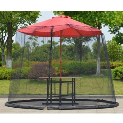 ABYSSE Ombrellone Cilindrico Con Zanzariera, Diametro 3 M, Con Cerniera E Zavorra, Tessuto A Rete Nero, Ombrellone Da Tavolo Per Giardino, Gazebo, Balcone, Protezione Da Piccoli Insetti. ABYSSE Ombrellone Cilindrico Con Zanzariera, Diametro 3 M, Con Cerniera E Zavorra, Tessuto A Rete Nero, Ombrellone Da Tavolo Per Giardino, Gazebo, Balcone, Protezione Da Piccoli Insetti.