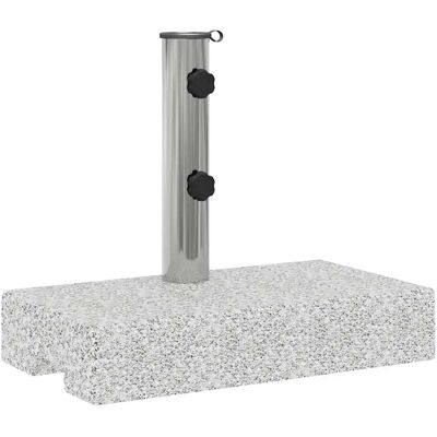 HELLOSHOP26 Elegante E Stabile Base Rettangolare Per Ombrellone 45 X 25 X 38,5 Cm In Granito Grigio 020045884 HELLOSHOP26 Elegante E Stabile Base Rettangolare Per Ombrellone 45 X 25 X 38,5 Cm In Granito Grigio 020045884