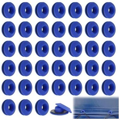 SCORPIO 50 Occhielli, In Plastica Blu, 27 X 27 X 11 Mm, Resistenti Alla Corrosione, Per Teloni, Tende E Piscine, Con Fissaggio A Martello. SCORPIO 50 Occhielli, In Plastica Blu, 27 X 27 X 11 Mm, Resistenti Alla Corrosione, Per Teloni, Tende E Piscine, Con Fissaggio A Martello.