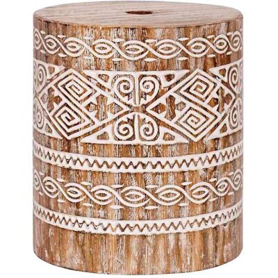 HELLOSHOP26 Base Per Ombrellone Quadrata Stile Balinese Decorativa Giardino 34 X 34 X 40 Cm In Legno Massello Bianco Slavato 020058831 HELLOSHOP26 Base Per Ombrellone Quadrata Stile Balinese Decorativa Giardino 34 X 34 X 40 Cm In Legno Massello Bianco Slavato 020058831