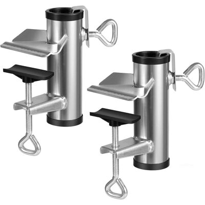 OEM Confezione Da 2 Portaombrelli Da Esterno, Morsetto Per Ombrellone Da Patio, Portaombrelli Per Tavolo Da Picnic OEM Confezione Da 2 Portaombrelli Da Esterno, Morsetto Per Ombrellone Da Patio, Portaombrelli Per Tavolo Da Picnic