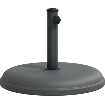 HELLOSHOP26 Base Rotonda Per Ombrellone 44,5 X 31,5 Cm 15 Kg Con Pomello Di Serraggio Per Stabilità Da Giardino In Plastica Grigio Scuro 020047469 HELLOSHOP26 Base Rotonda Per Ombrellone 44,5 X 31,5 Cm 15 Kg Con Pomello Di Serraggio Per Stabilità Da Giardino In Plastica Grigio Scuro 020047469