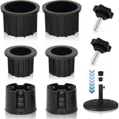 SANS MARQUE 8 Pezzi - Occhielli E Coperture Per Basi Per Ombrelloni - Parti Di Ricambio Per Basi Per Ombrelloni Da Giardino - Copertura Stabilizzatrice Per Basi Per Ombrelloni SANS MARQUE 8 Pezzi - Occhielli E Coperture Per Basi Per Ombrelloni - Parti Di Ricambio Per Basi Per Ombrelloni Da Giardino - Copertura Stabilizzatrice Per Basi Per Ombrelloni